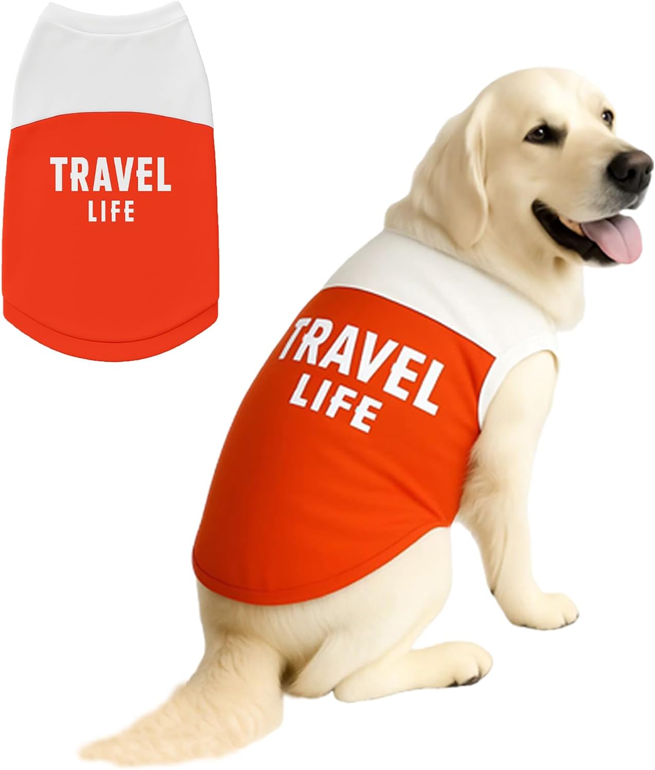 橙色travellife凉凉衣