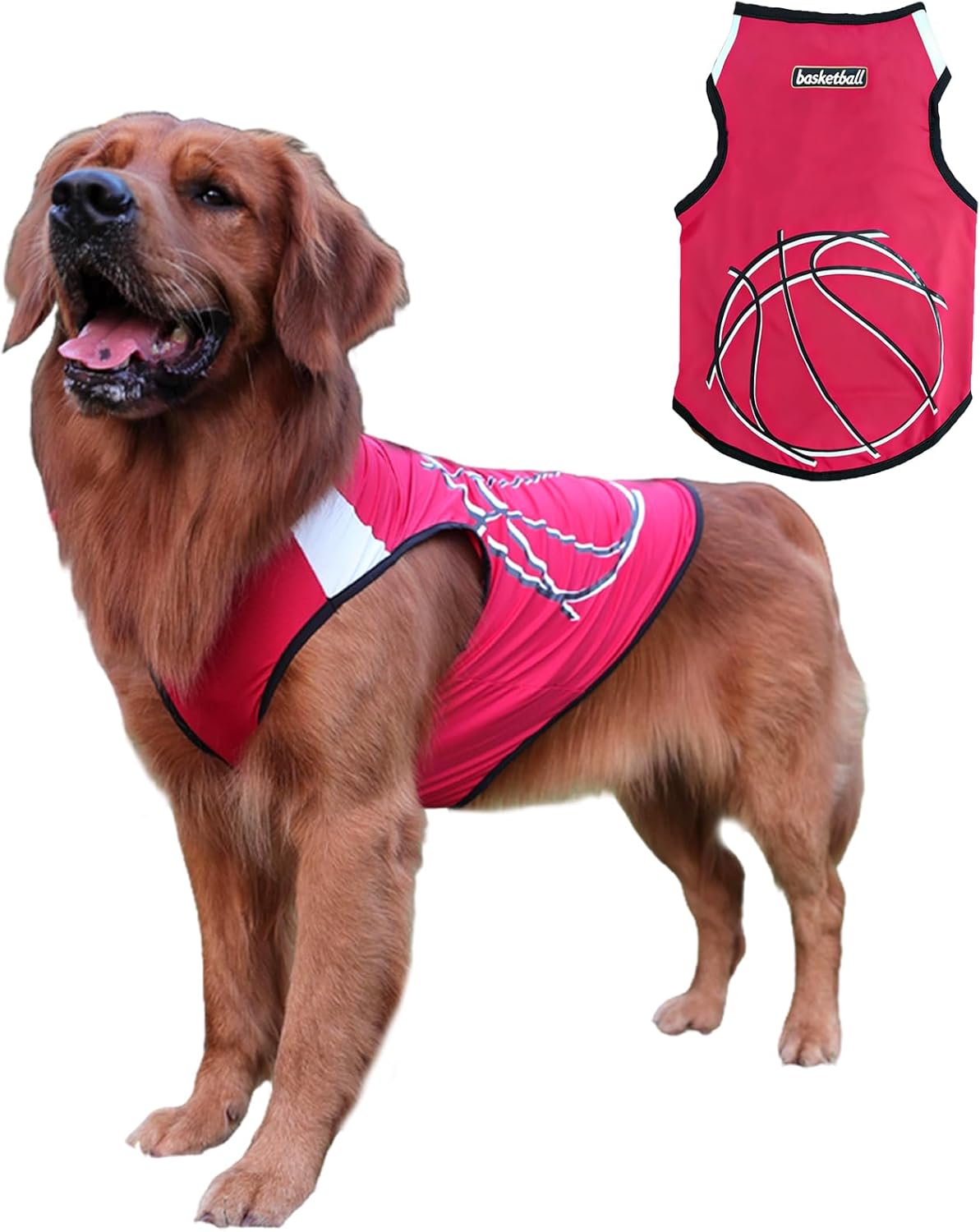 红色basketball凉凉衣